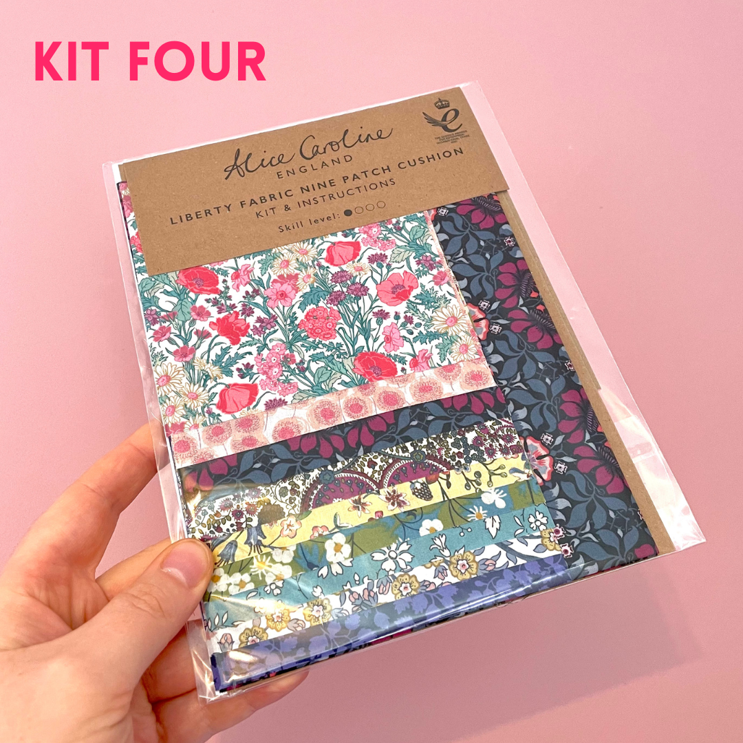 Liberty Tana Lawn 9 Patch Cushion Kit