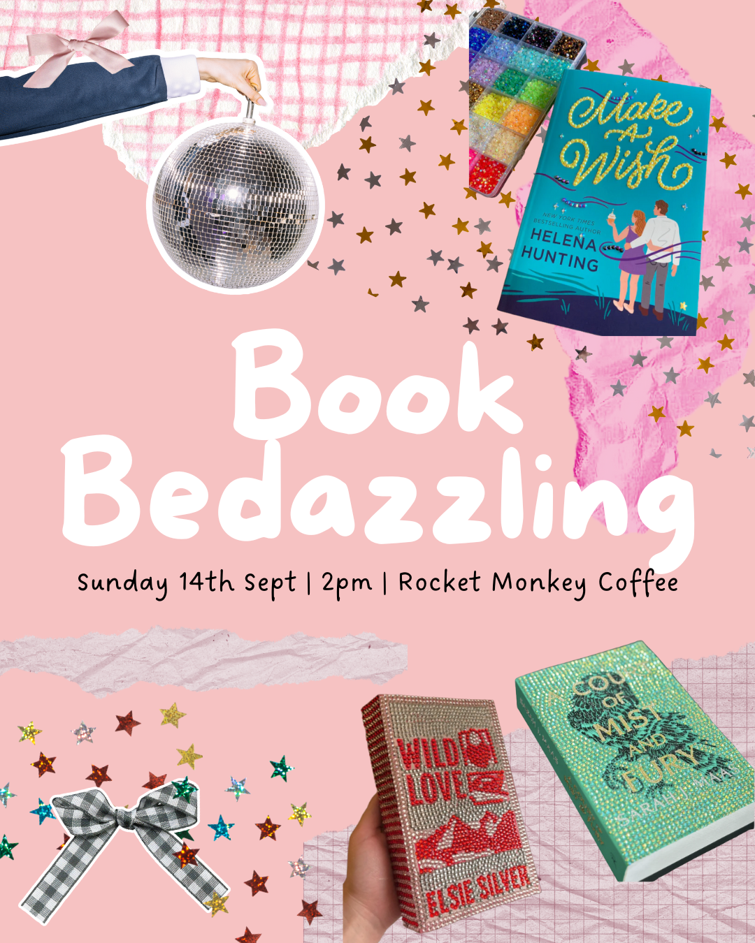 Book Bedazzling Workshop - Sunday 14th September
