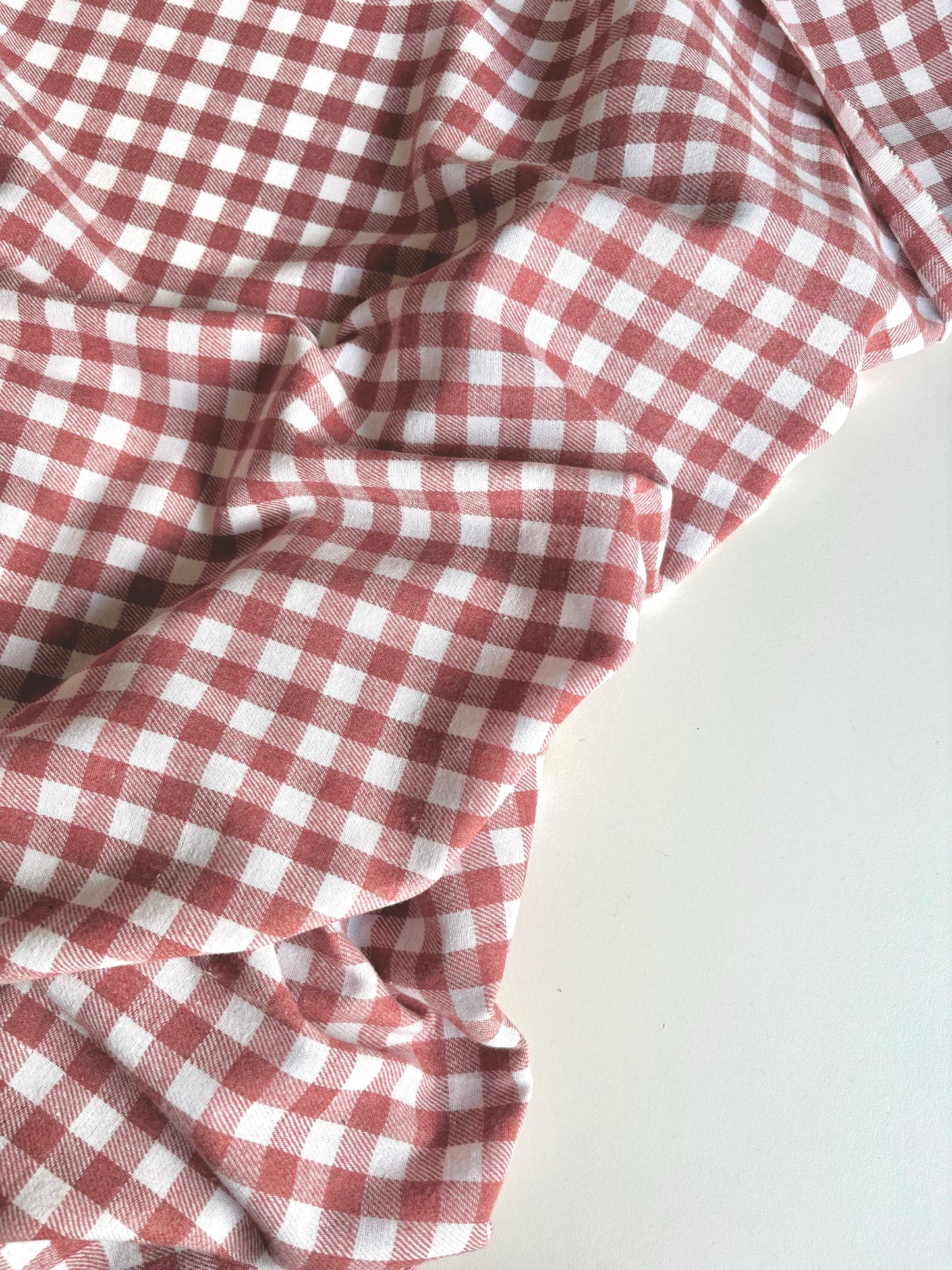 The Winnie PJs Kit - Pink Gingham Flannel