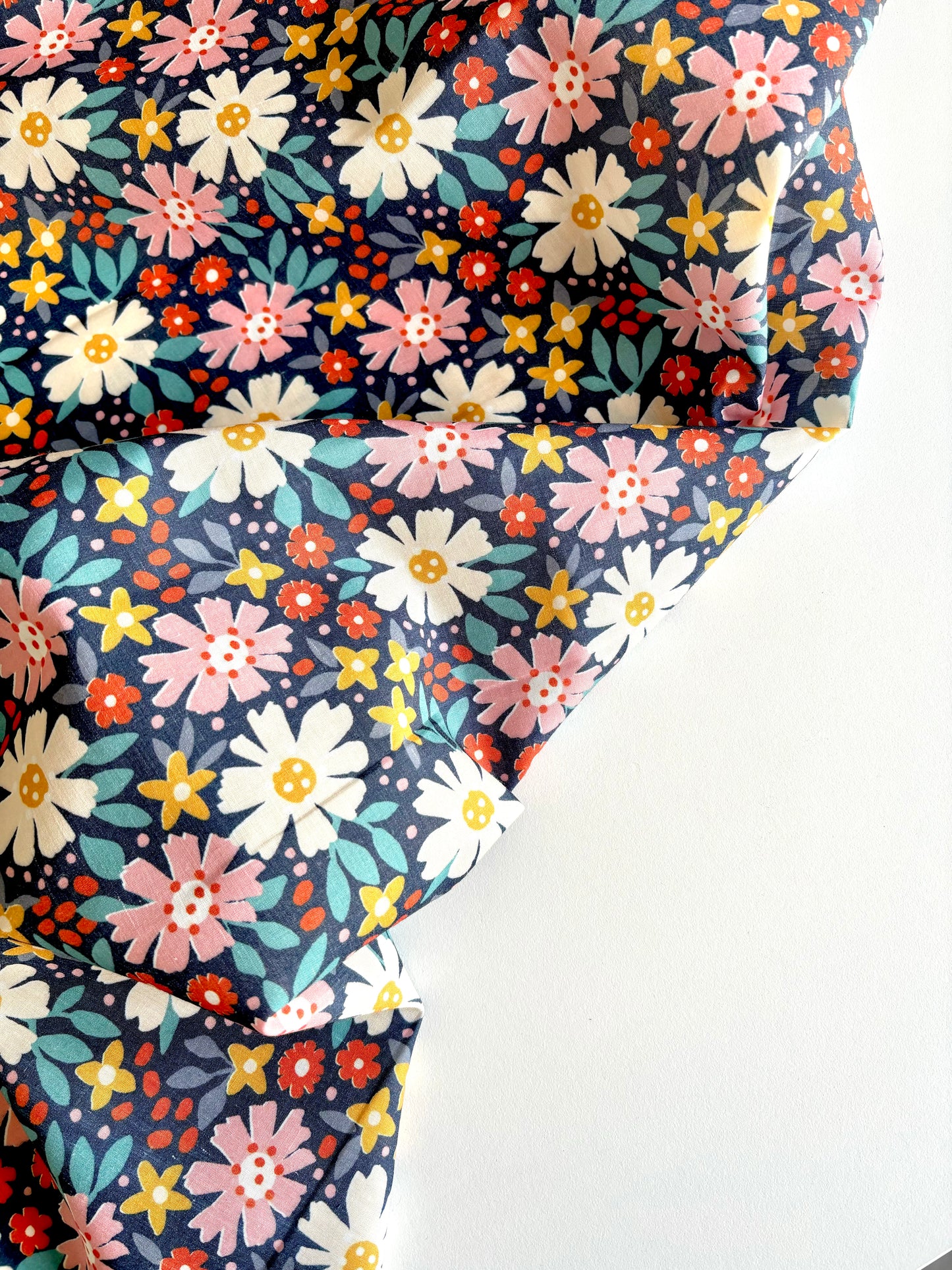 Shirred Dress Kit - Spring Flowers Polycotton