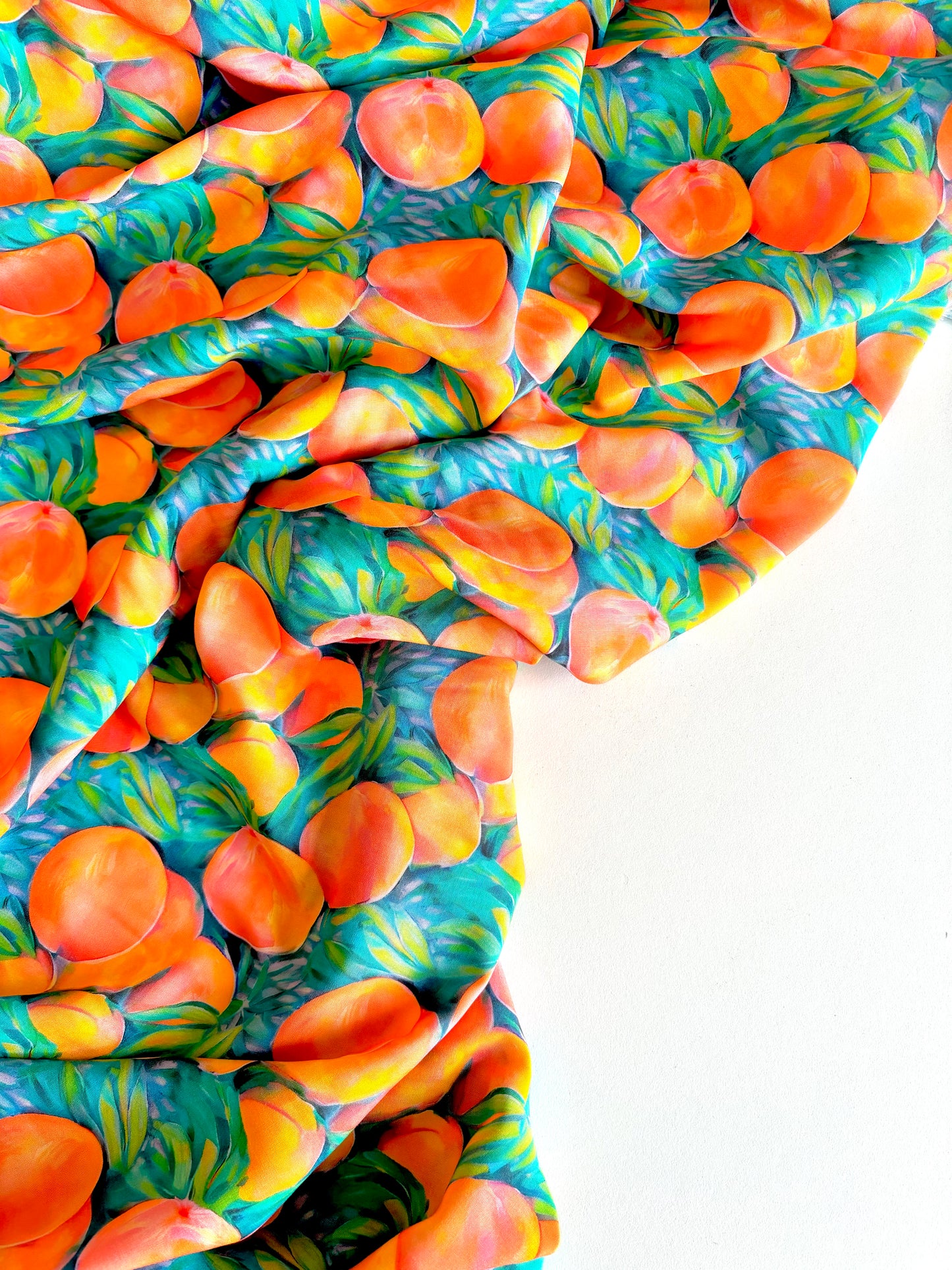 Georgia Peach Viscose - Little Johnny - REMANT - 295cm