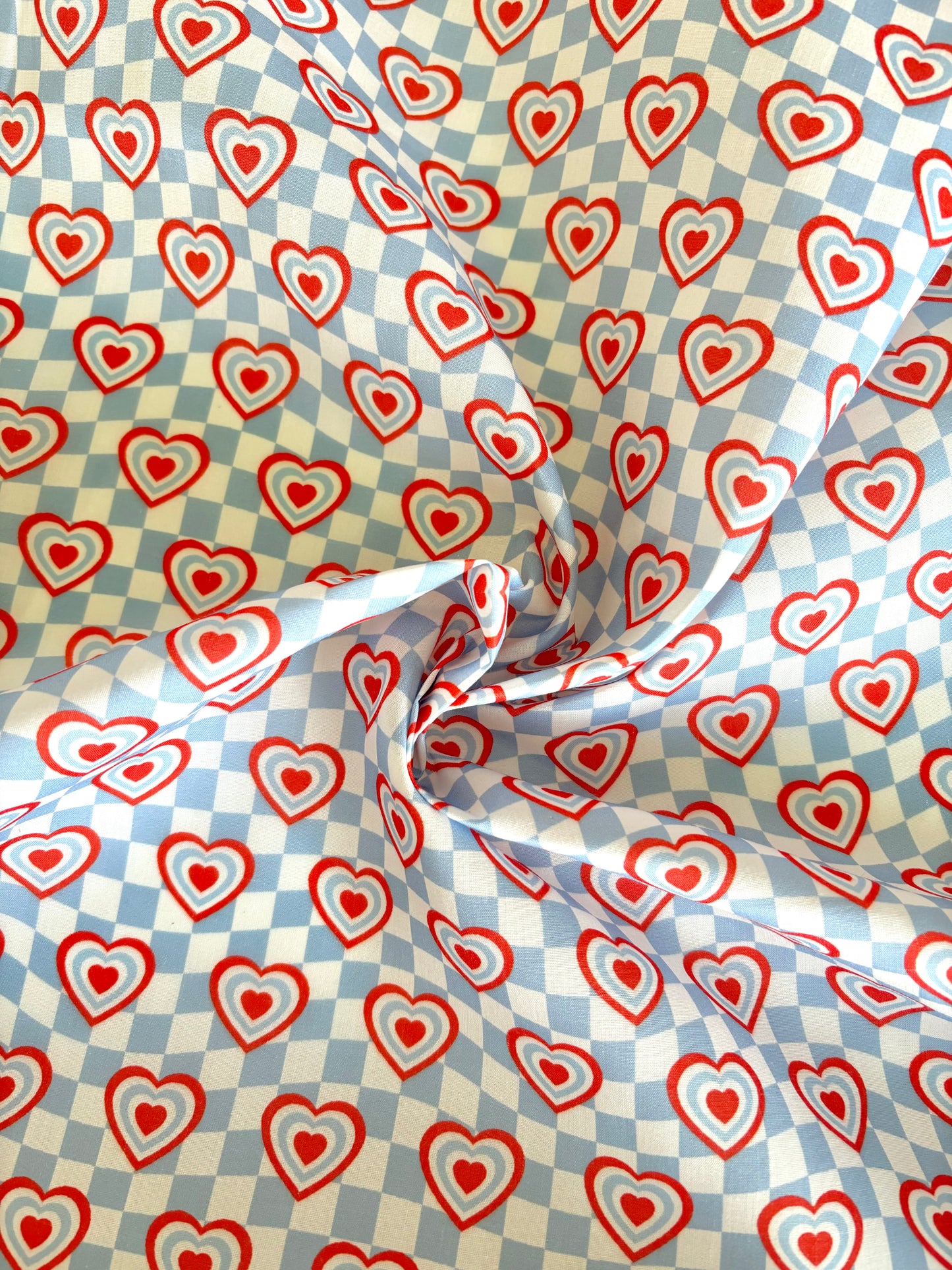 Lover Checkered Polycotton