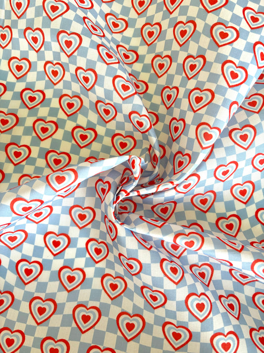 Lover Checkered Polycotton