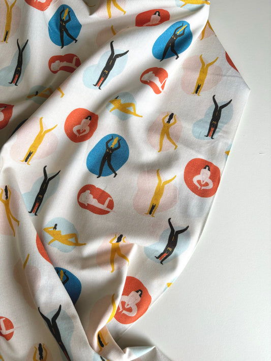 Yoga Poses Cotton - Little Johnny