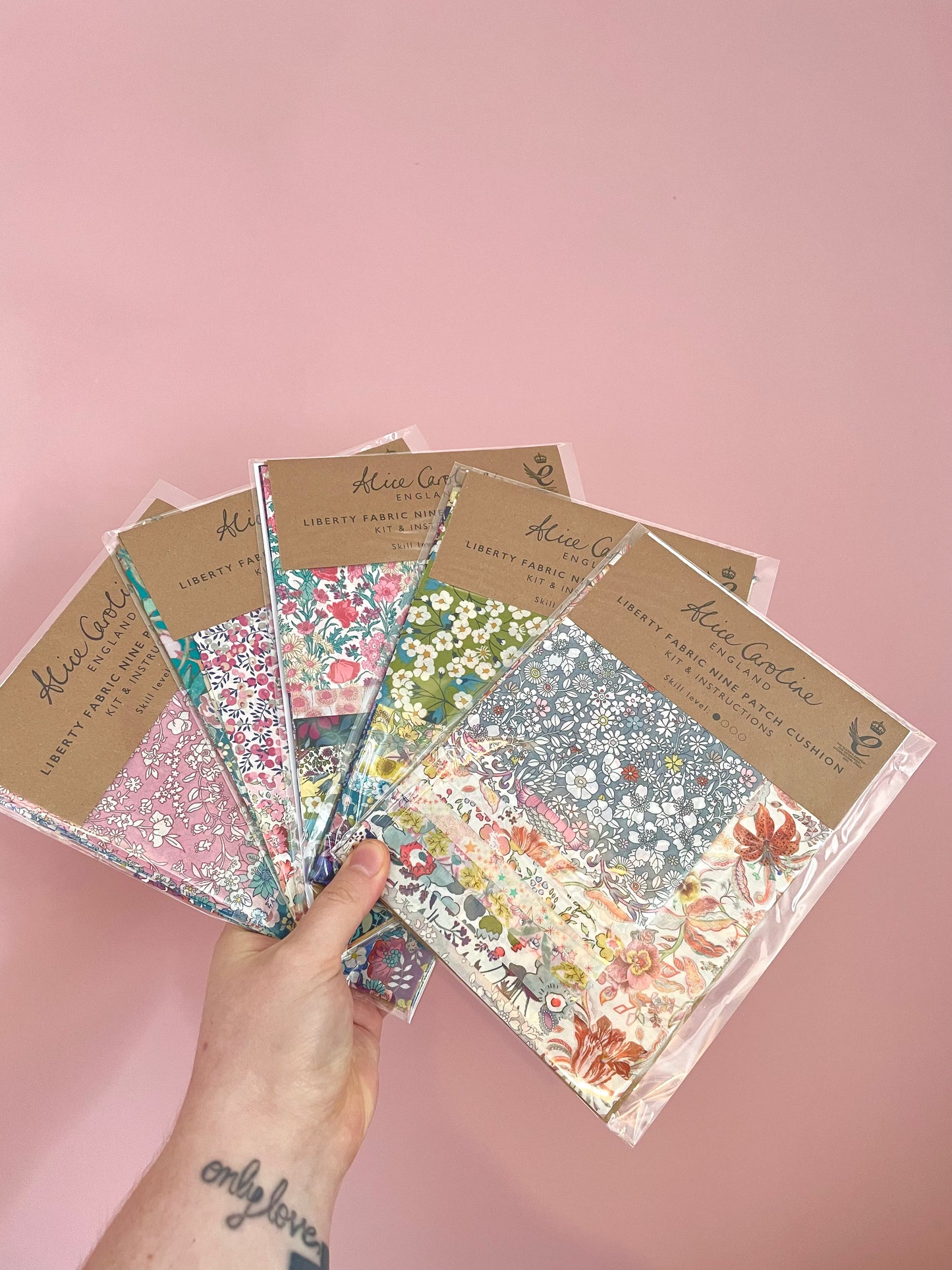 Liberty Tana Lawn 9 Patch Cushion Kit
