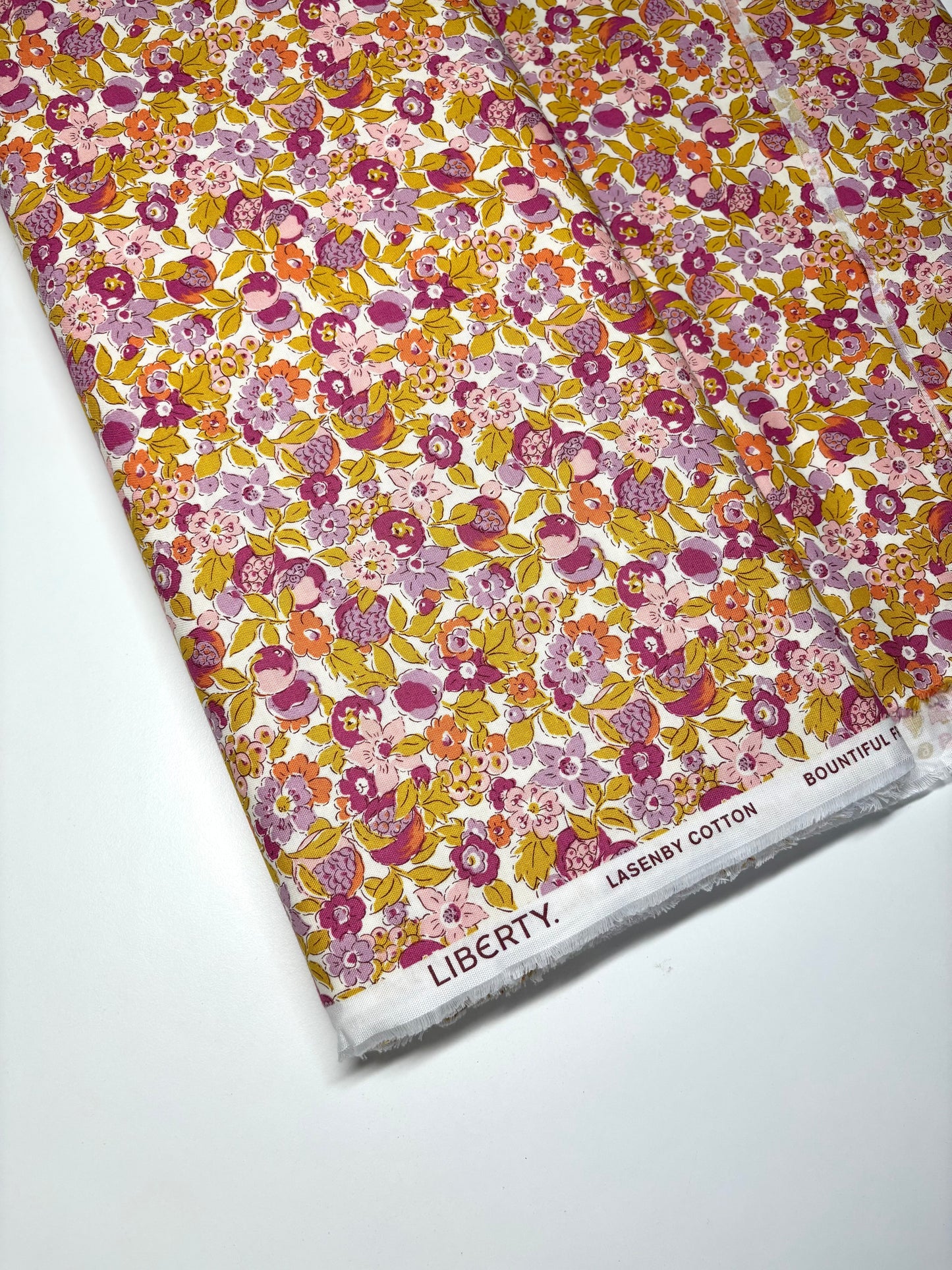 Tree Of Life Bountiful Fruits - Liberty Quilting Cotton