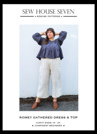 Romey Gathered Dress & Top - Sew House Seven
