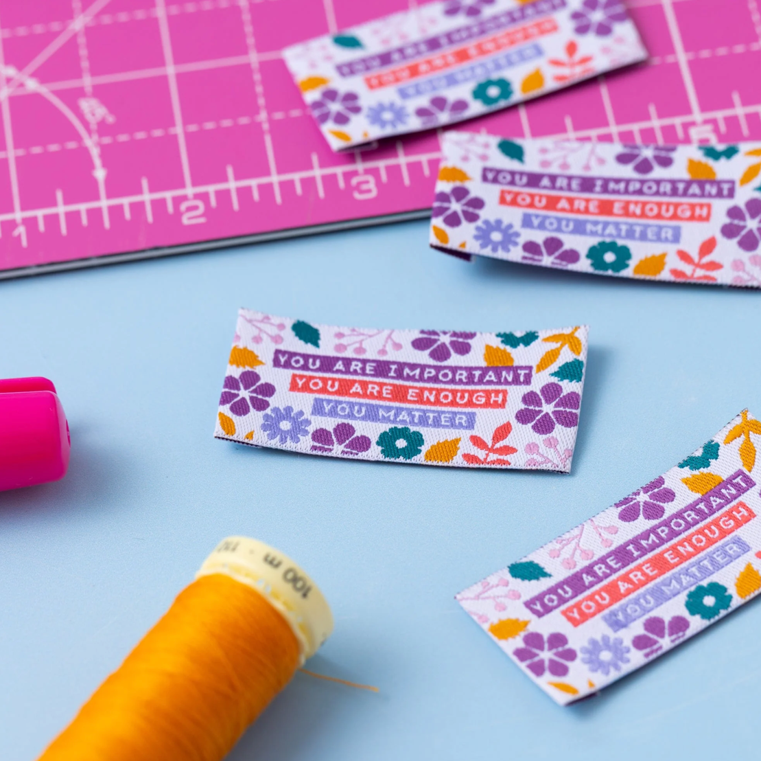 You Matter Woven Labels - Little Rosy Cheeks