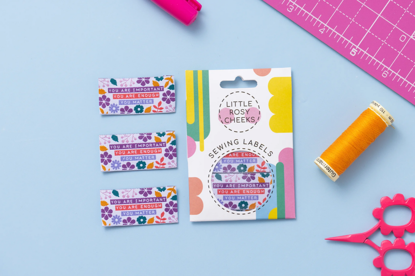 You Matter Woven Labels - Little Rosy Cheeks