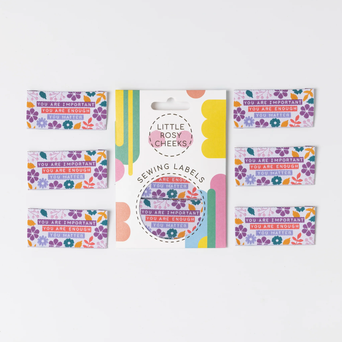 You Matter Woven Labels - Little Rosy Cheeks