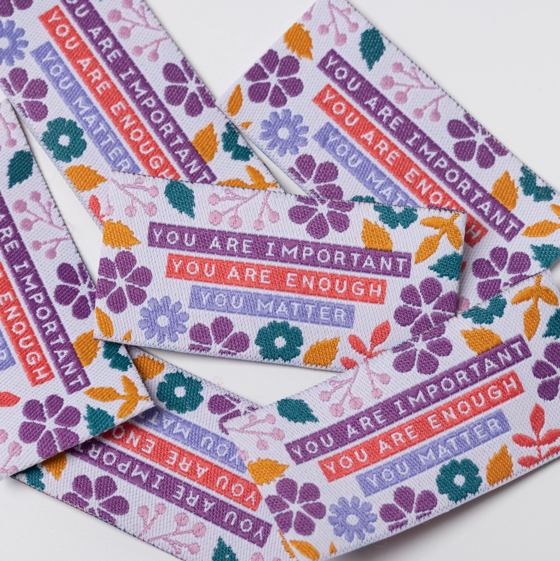 You Matter Woven Labels - Little Rosy Cheeks
