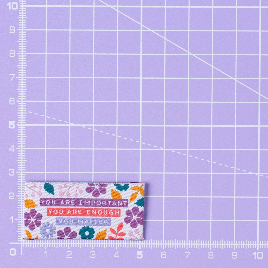 You Matter Woven Labels - Little Rosy Cheeks