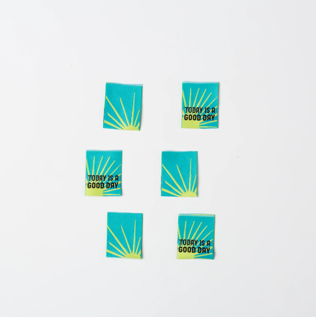 Today Is A Good Day Woven Labels - Little Rosy Cheeks