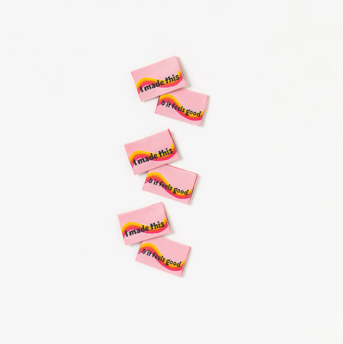 It Feels Good Woven Labels - Little Rosy Cheeks