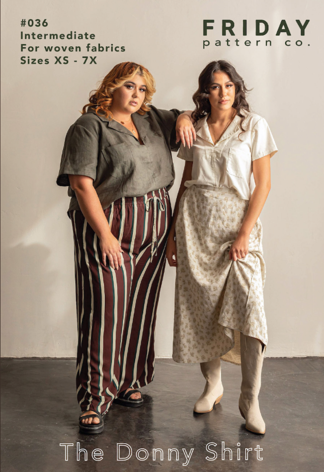 The Donny Shirt - Friday Pattern Company