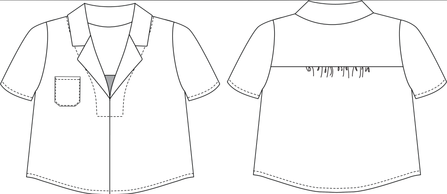 The Donny Shirt - Friday Pattern Company