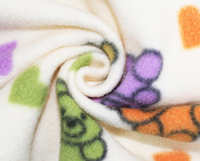 Gummy Bears Polar Fleece - REMNANT - 110cm