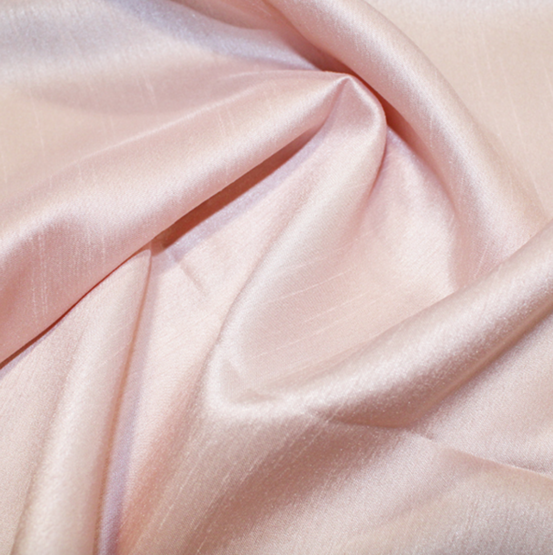Plain Shantung Satin - Pink