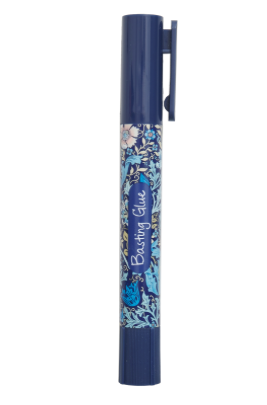 Basting Glue Stick - Blue Floral