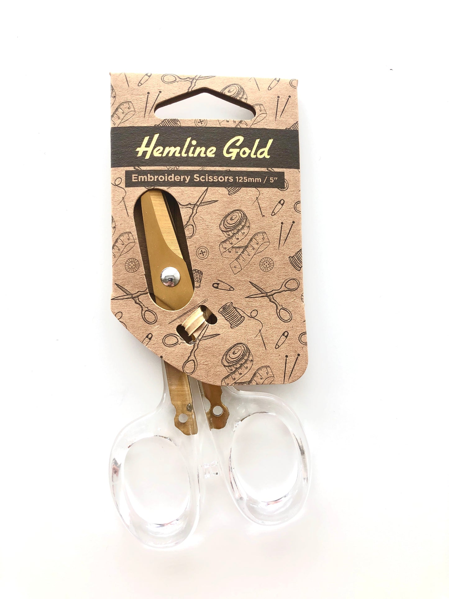 Brushed Gold Embroidery Scissors
