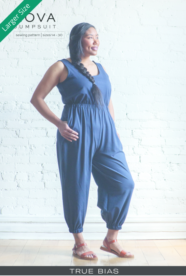 Nova Jumpsuit by True Bias - Paper Pattern
