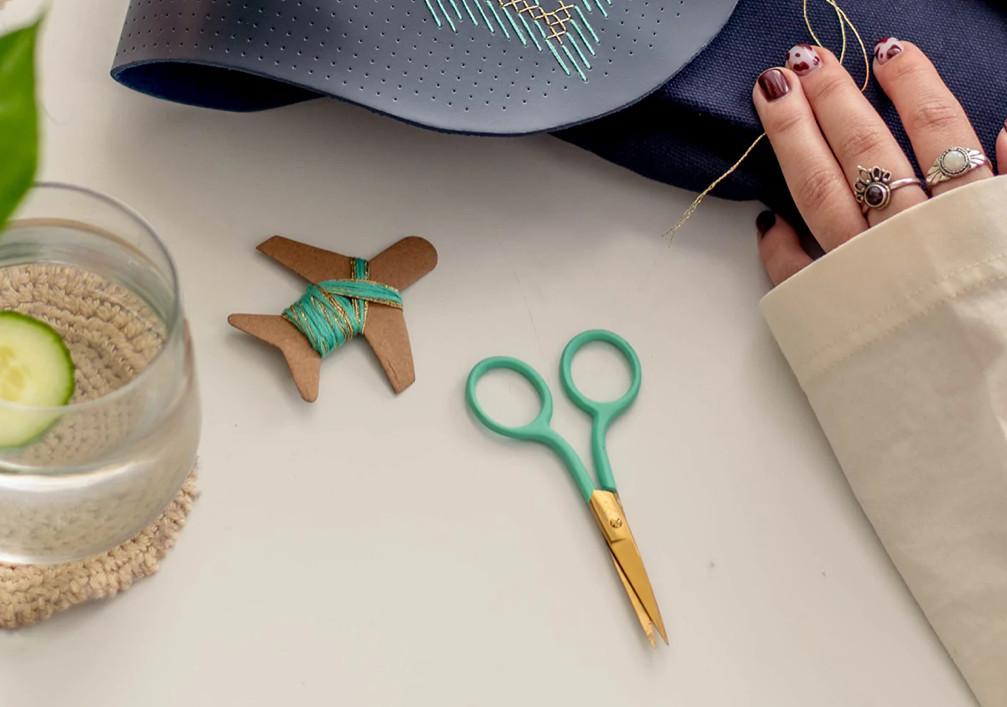 Colourful Embroidery Scissors - Chasing Threads