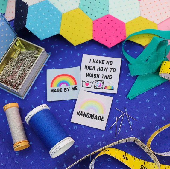 Made By Me Bright Rainbow Label - HOYFC