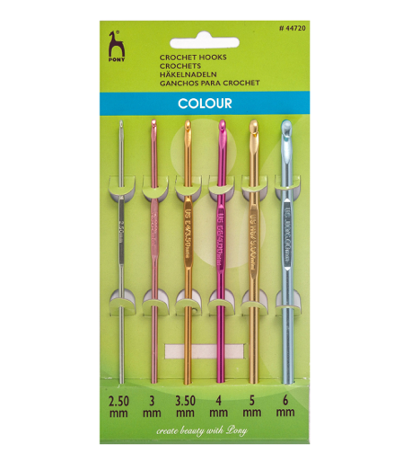 Crochet Hook Set - Colourful