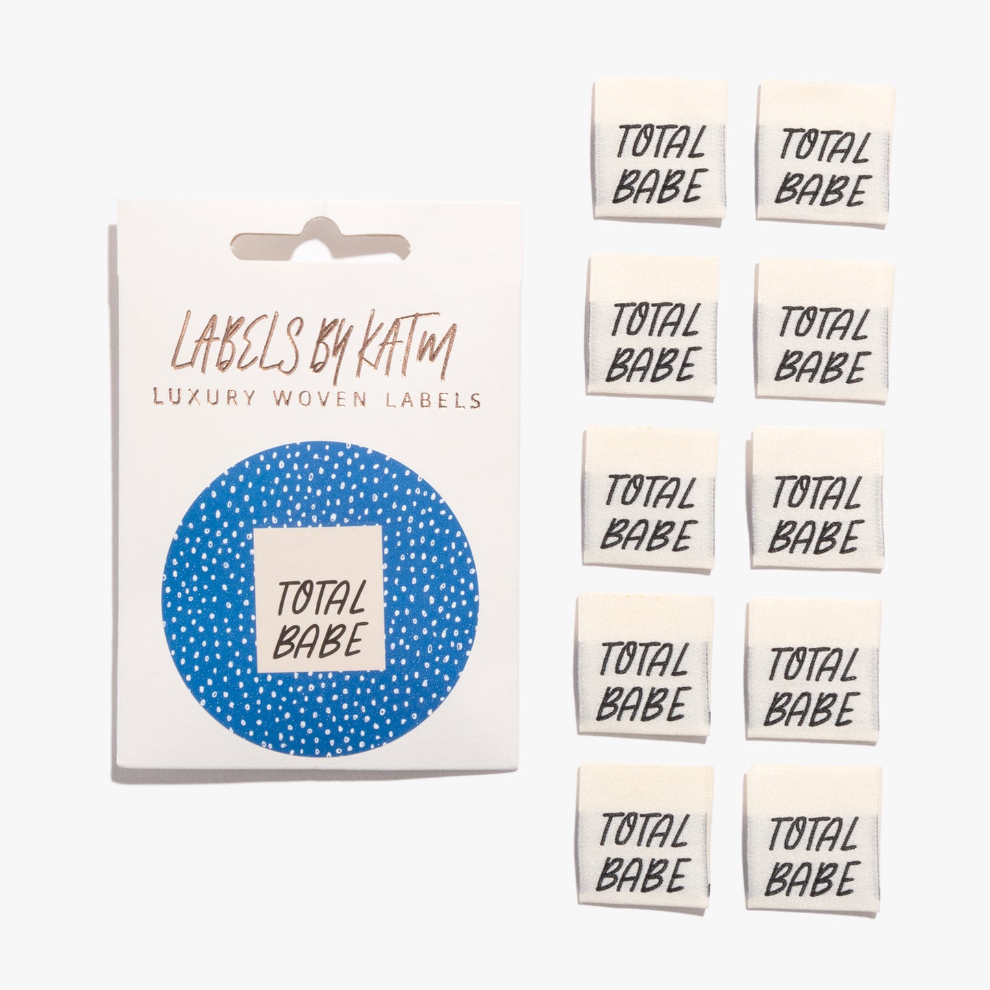 Total Babe - Sew In Labels - Kylie & The Machine
