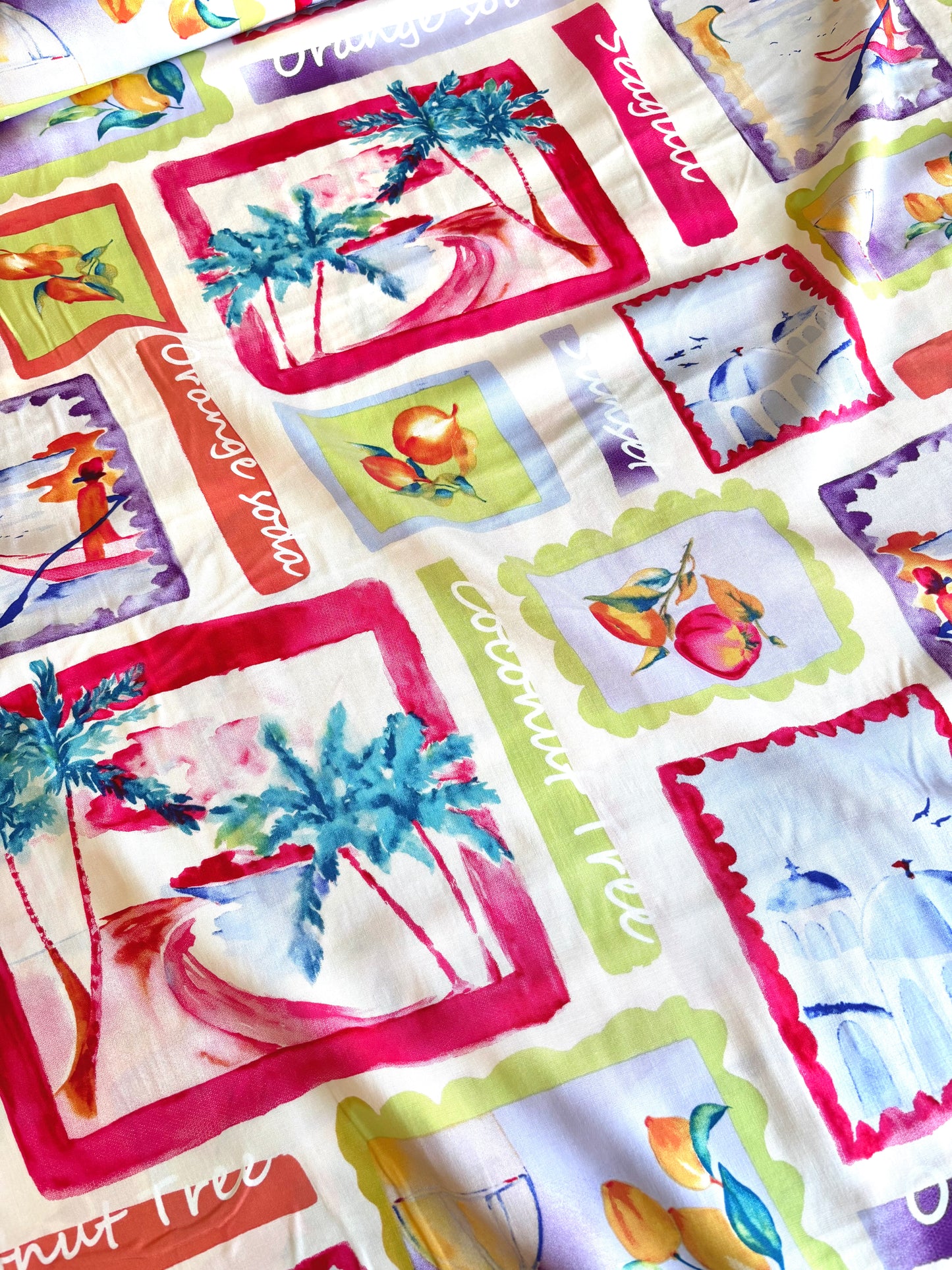 Summer Patchwork Viscose