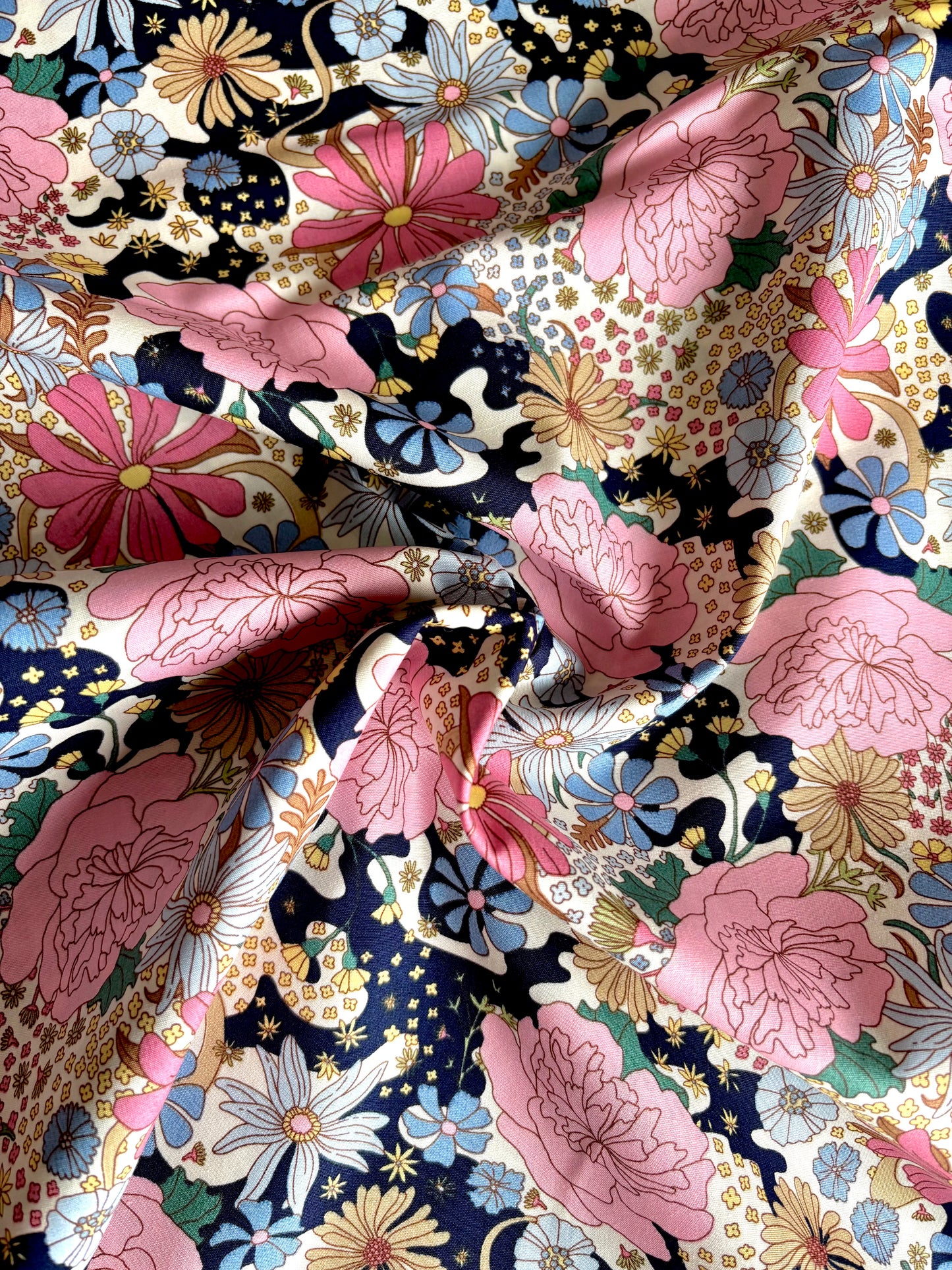 Libby Floral Cotton Poplin - Rose & Hubble