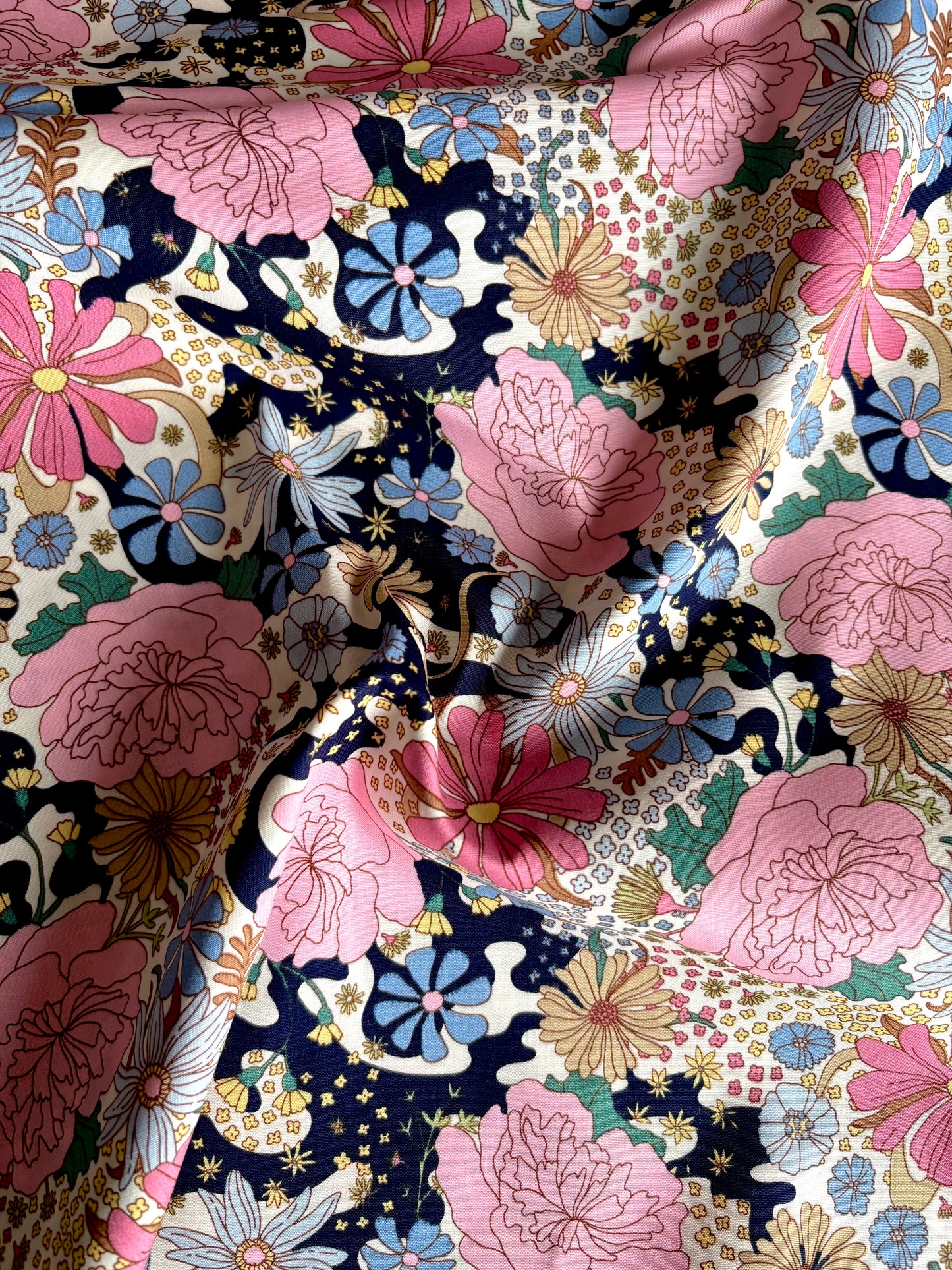 Libby Floral Cotton Poplin - Rose & Hubble