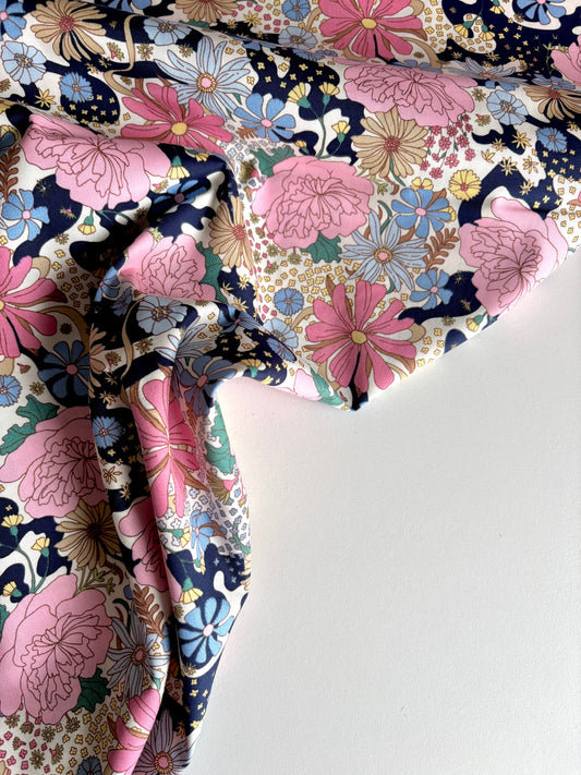 Libby Floral Cotton Poplin - Rose & Hubble