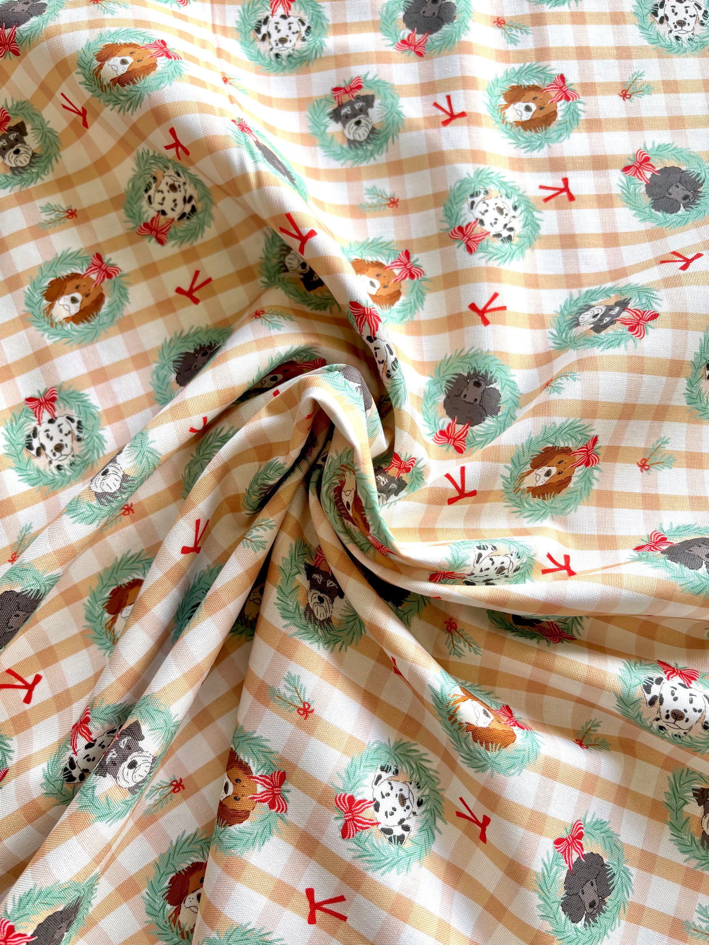 Holly & Hounds Cotton
