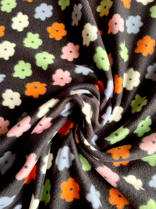 Spring Daisies Polar Fleece - REMNANT - 165cm x 152cm