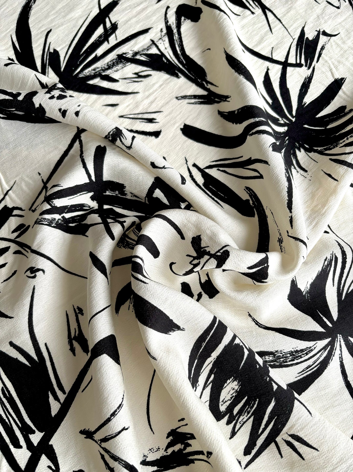 Brush Strokes Airflow Viscose