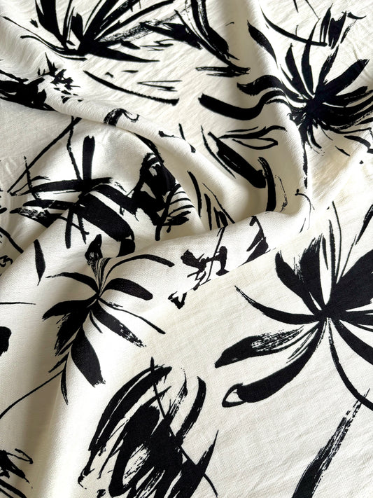 Brush Strokes Airflow Viscose