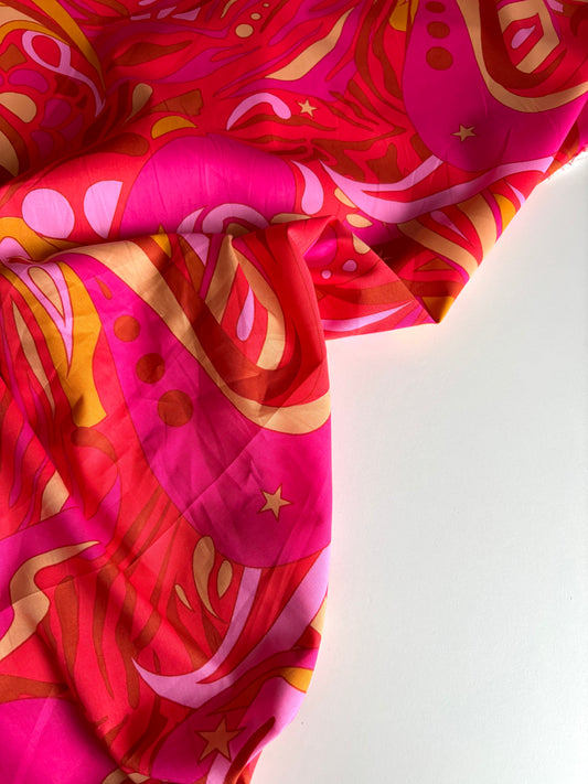 Gina Abstract Cotton Poplin
