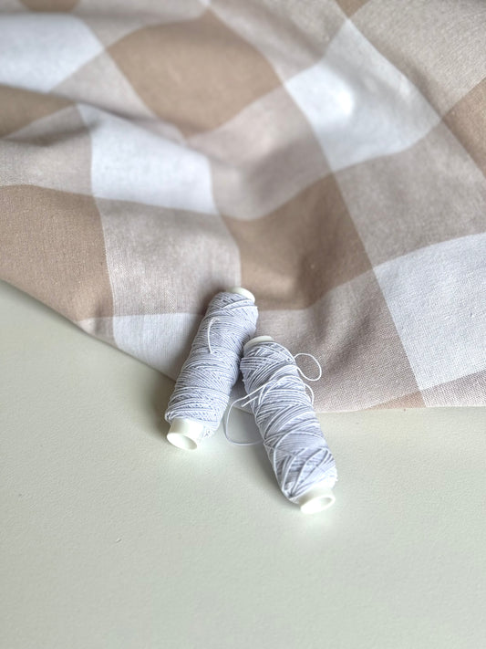 Shirred Dress Kit - Large Cotton Gingham