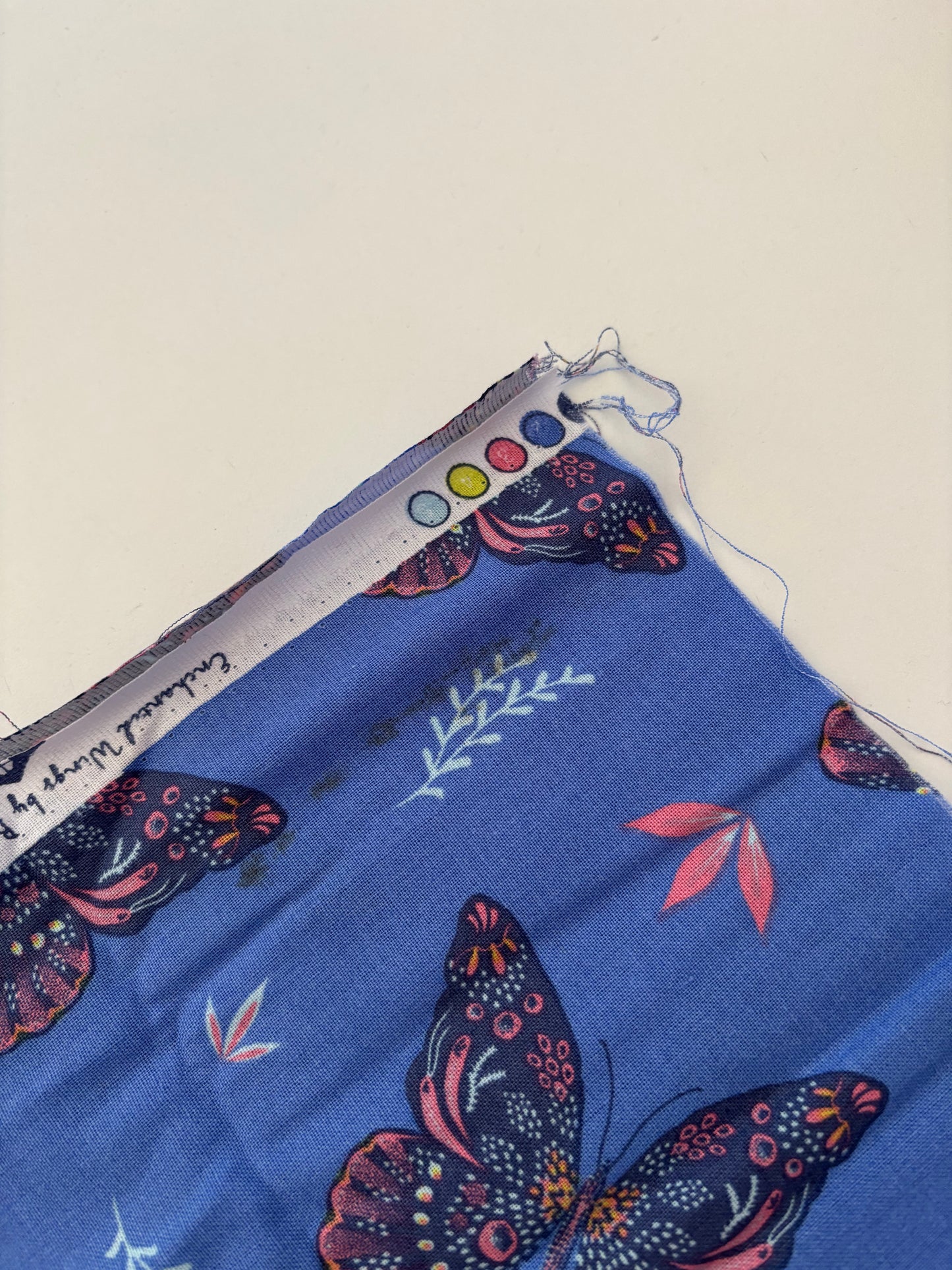 Enchanted Wings Cotton - REMNANT - 1m [FLAW]
