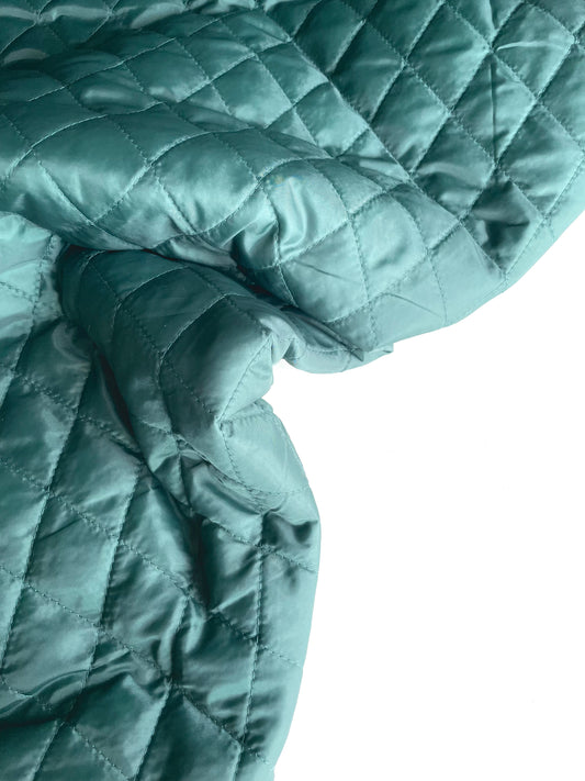 Quilted Coating - Green