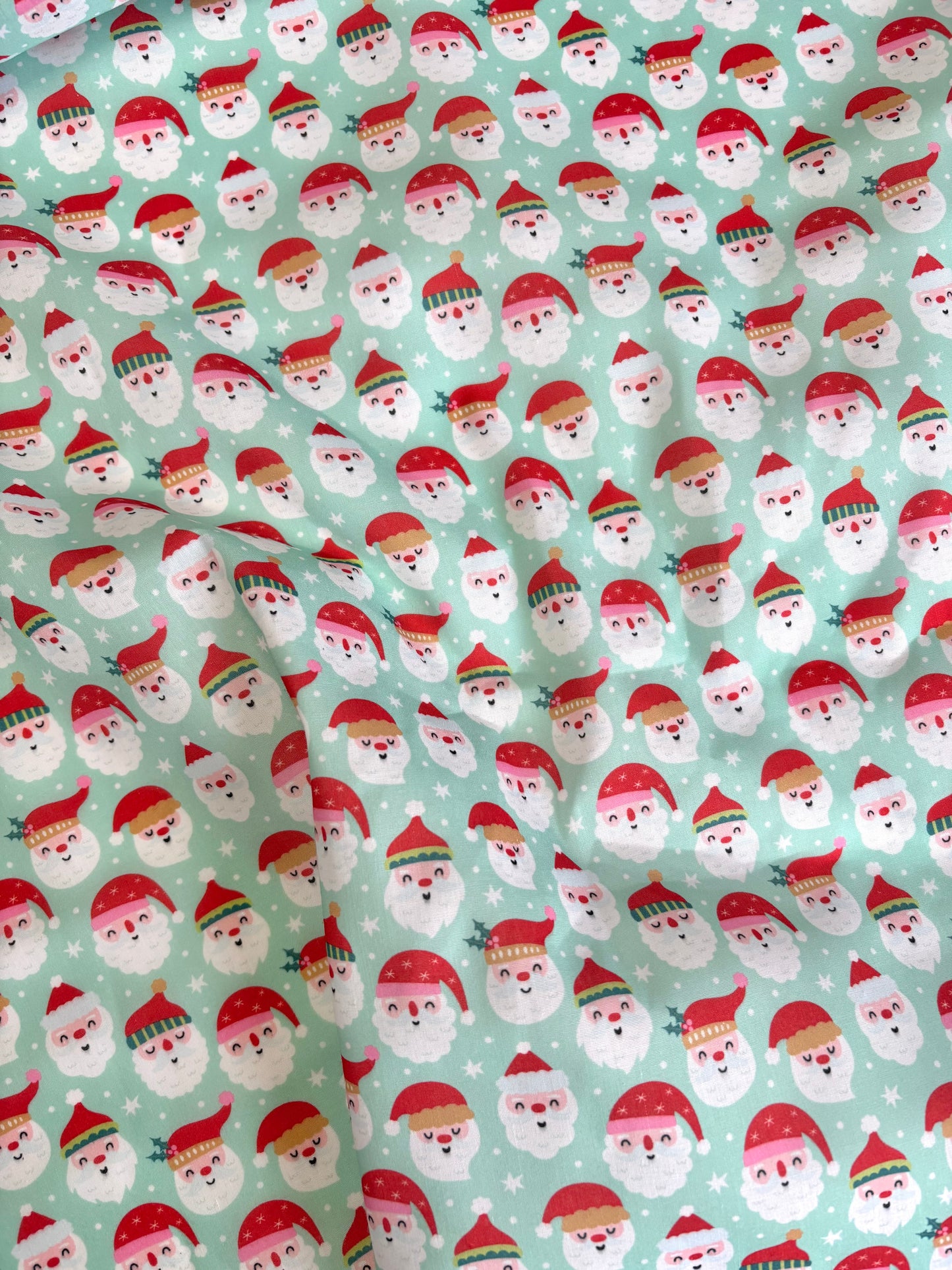 Jolly Santa Polycotton