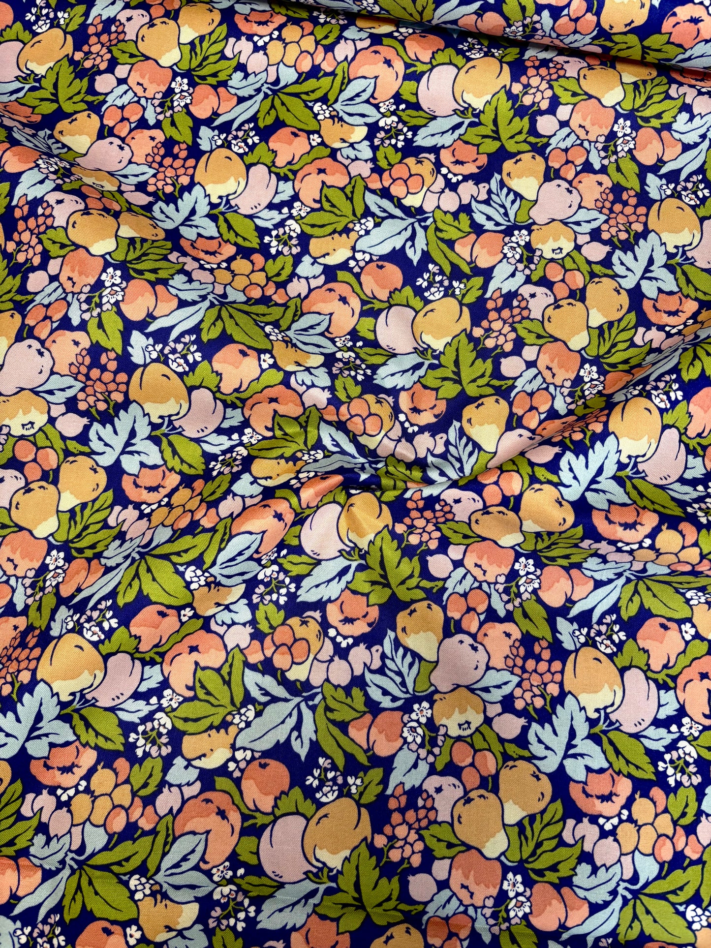 Tree Of Life Orchard Harvest - Liberty Quilting Cotton