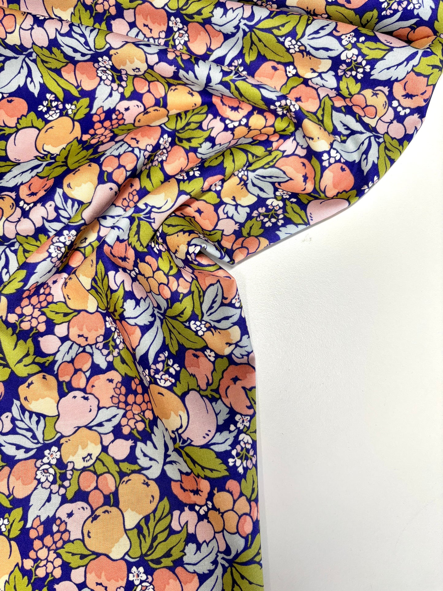 Tree Of Life Orchard Harvest - Liberty Quilting Cotton