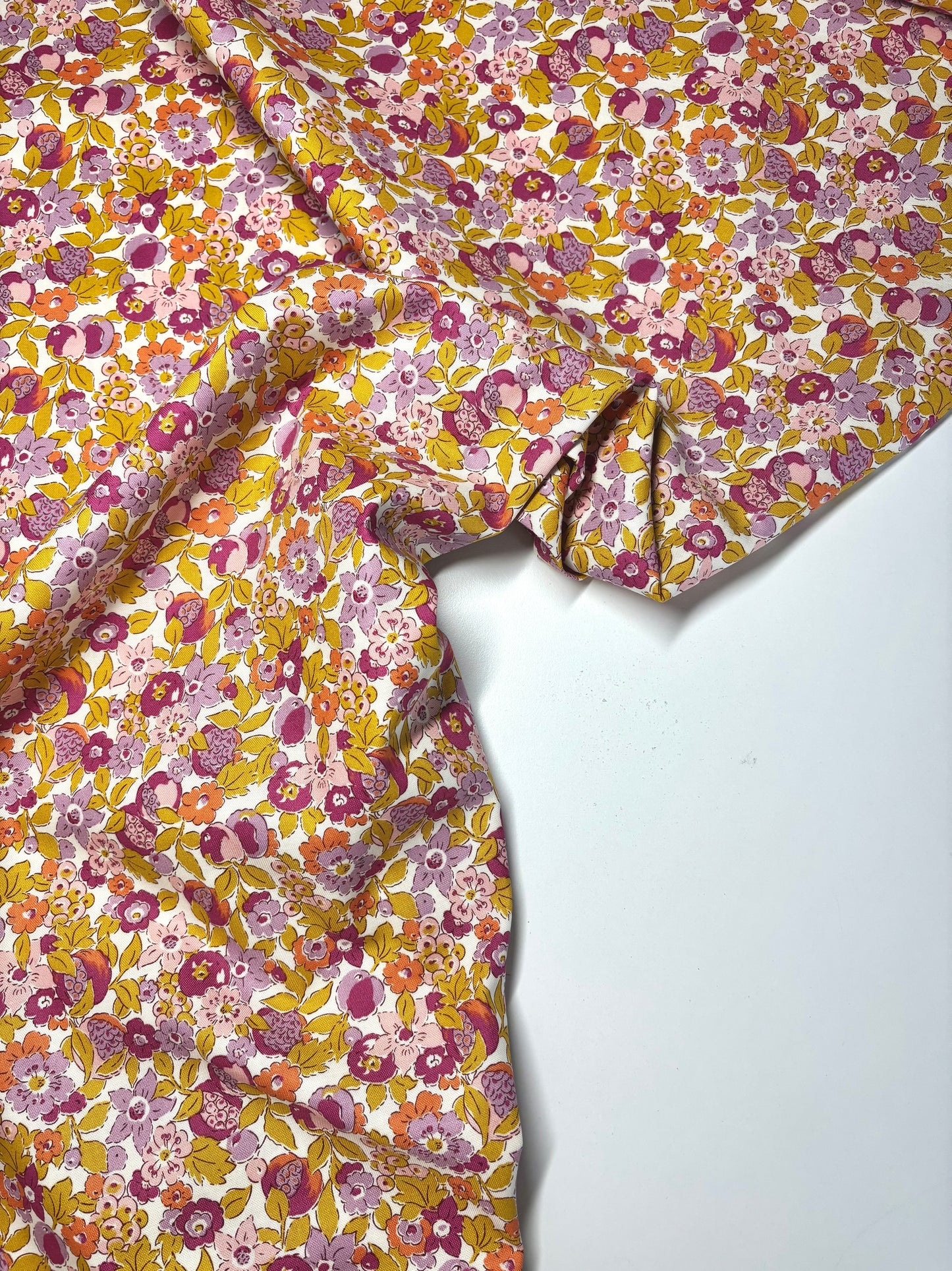 Tree Of Life Bountiful Fruits - Liberty Quilting Cotton