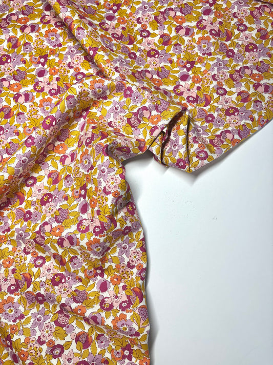 Tree Of Life Bountiful Fruits - Liberty Quilting Cotton