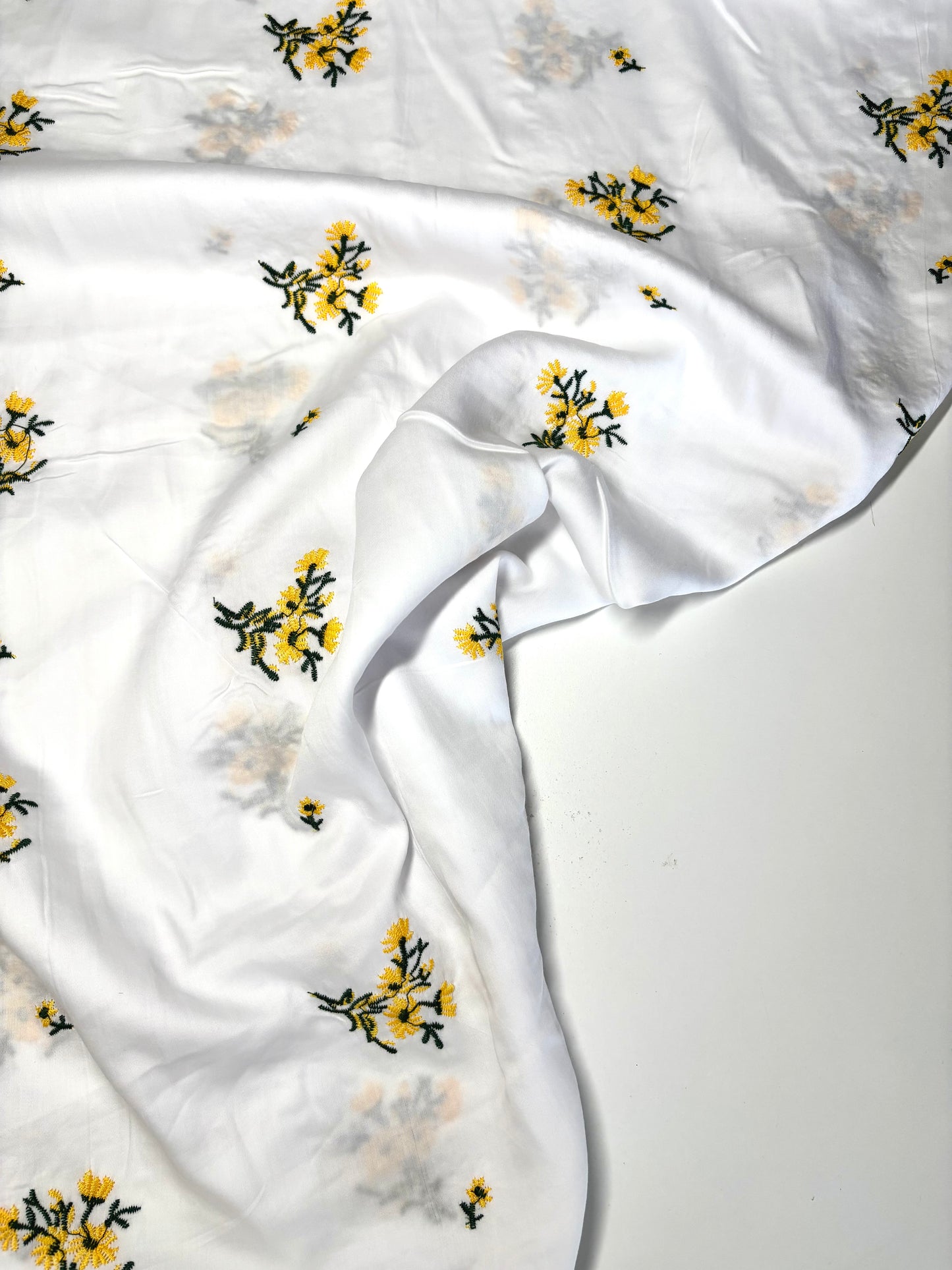 Spring Garden Embroidered Cotton