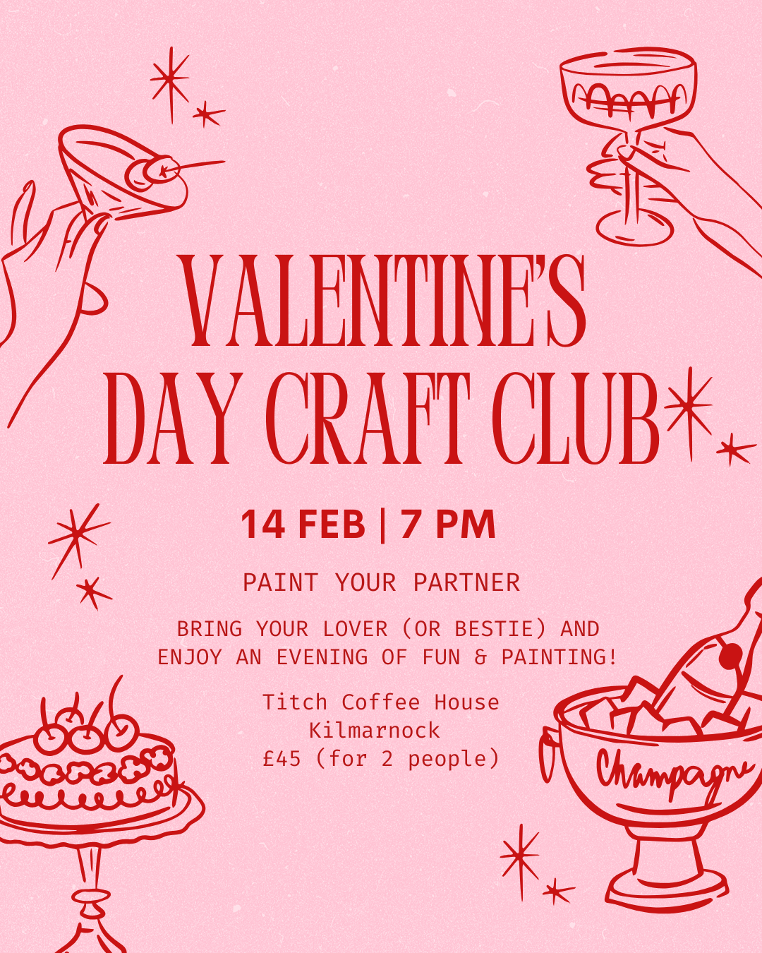 Date Night at Craft Club - Saturday 14th February