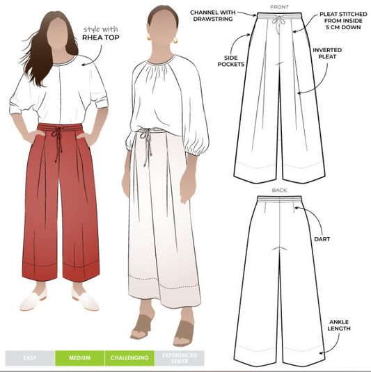Milan Pants - Style Arc