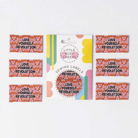 Love Yourself Revolution Woven Labels - Little Rosy Cheeks